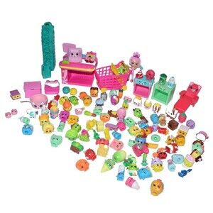 Moose Shopkins Lot  Assorted Figures Various Seasons accessories doll